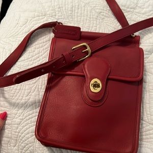 COPY - Vintage Red Coach Purse
